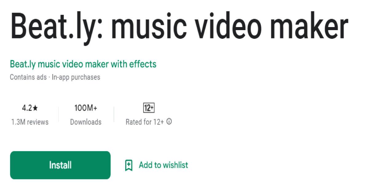 Beat.ly: Music Video Maker