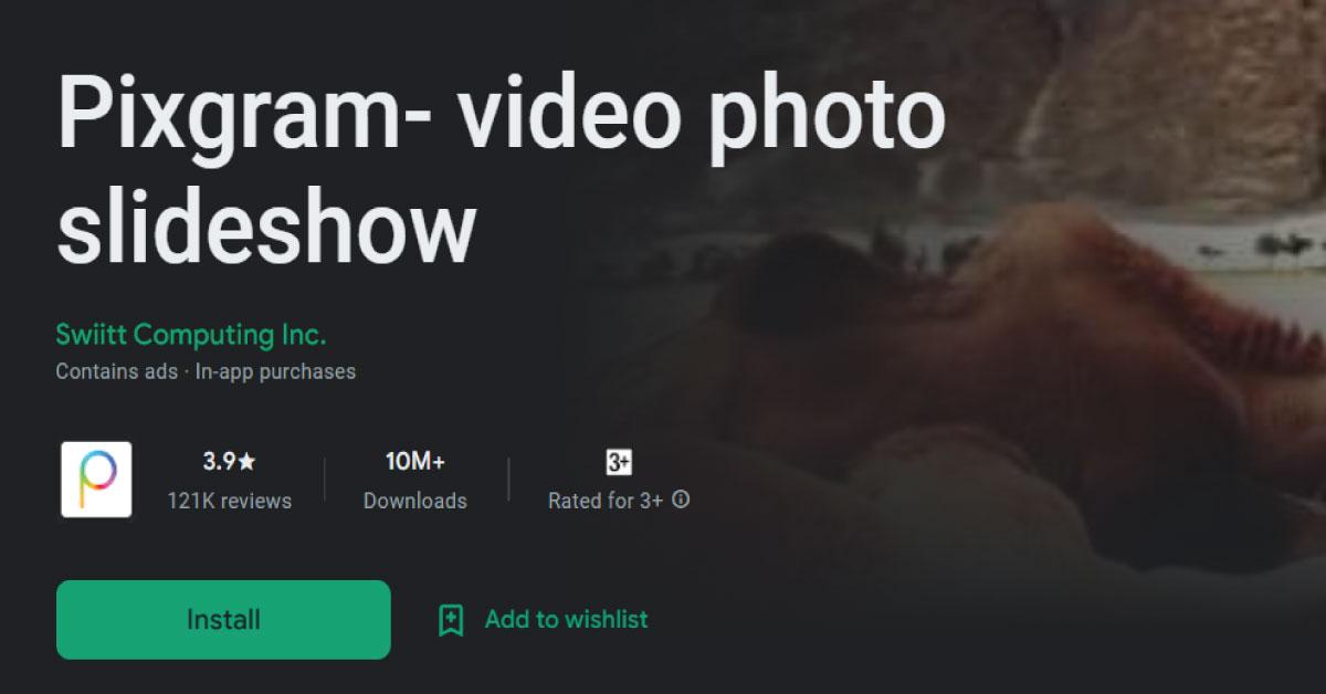Pixgram Video Photo Slideshow