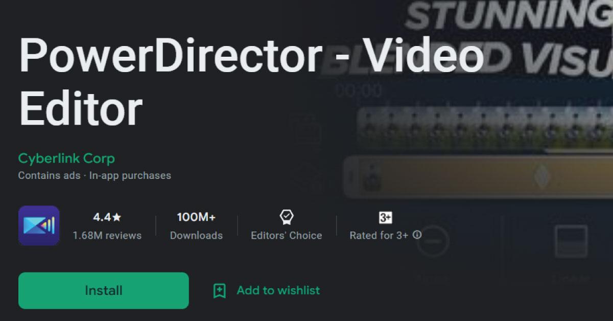 Power Director Video Editing App