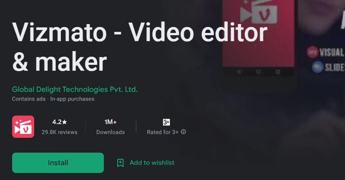 Vizmato Video Editor & Slideshow Maker