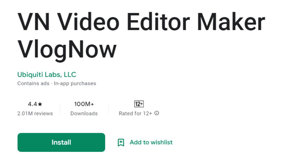 Vn Video Editor Maker Vlognow